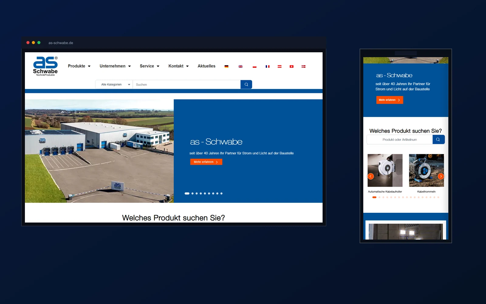 Realizacja Michał Świtalski: as-schwabe.de - migracja TYPO3 → WordPress